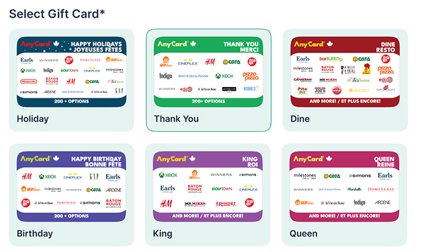 Digital and Physical Cards UI Banner